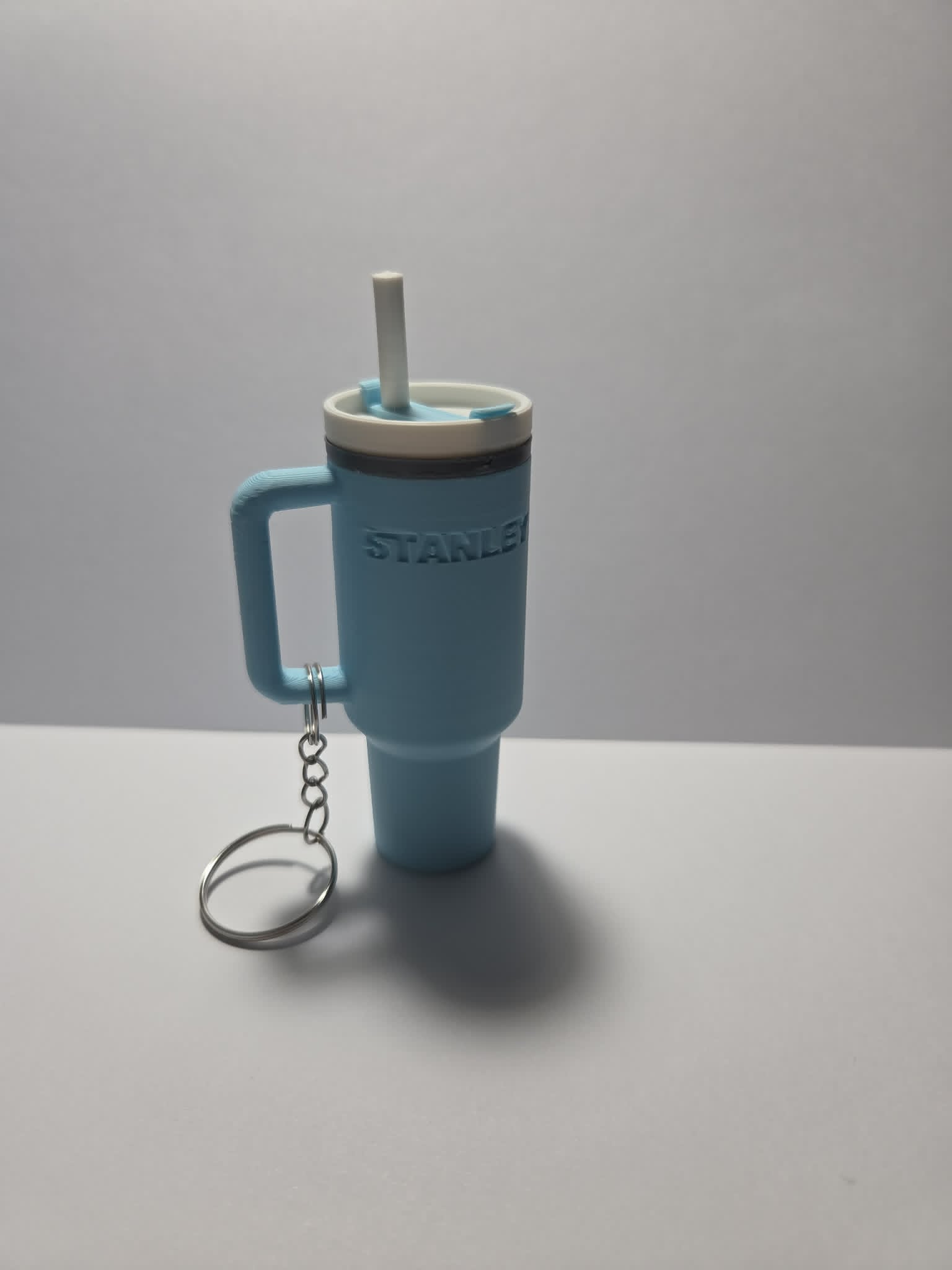 Travel Tumbler Inspired Lip Balm Holder Keyring