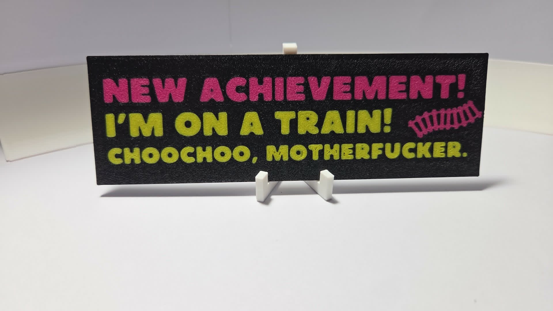 I'm on a Train! Choo Choo, Motherfucker! Bookmark