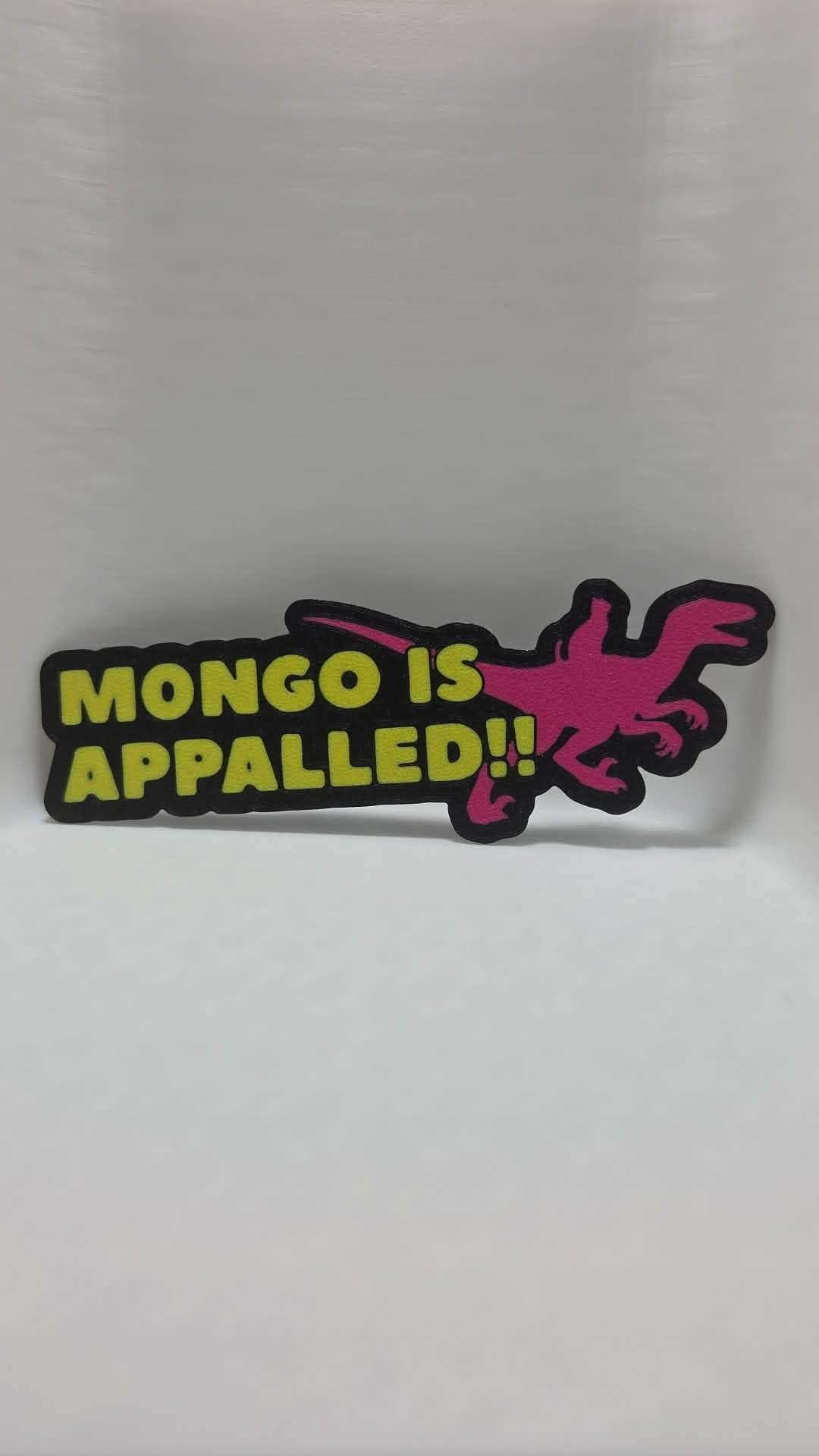 Mongo Is Appalled!! 3D Printed Bookmark – Dungeon Crawler Carl Inspired