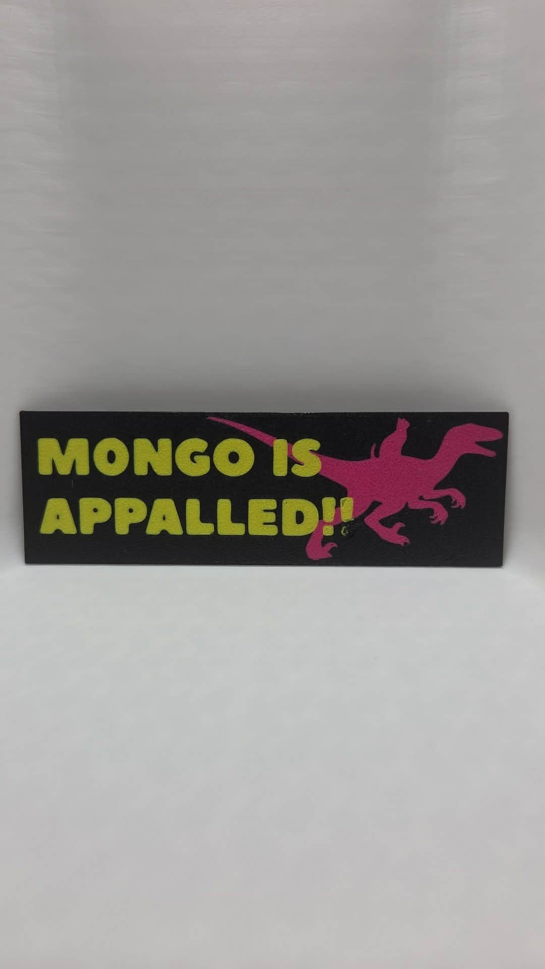 Mongo Is Appalled!! Full 3D Printed Bookmark – Dungeon Crawler Carl Inspired