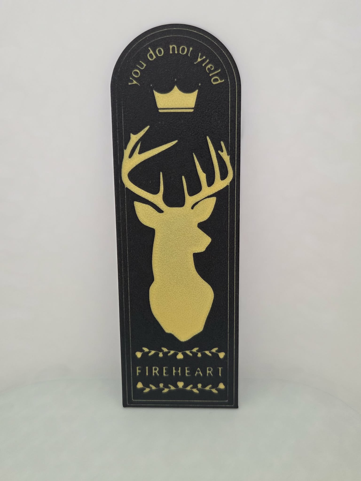 You Do Not Yield Inspired 3D Printed Bookmark | Fantasy Reader Gift