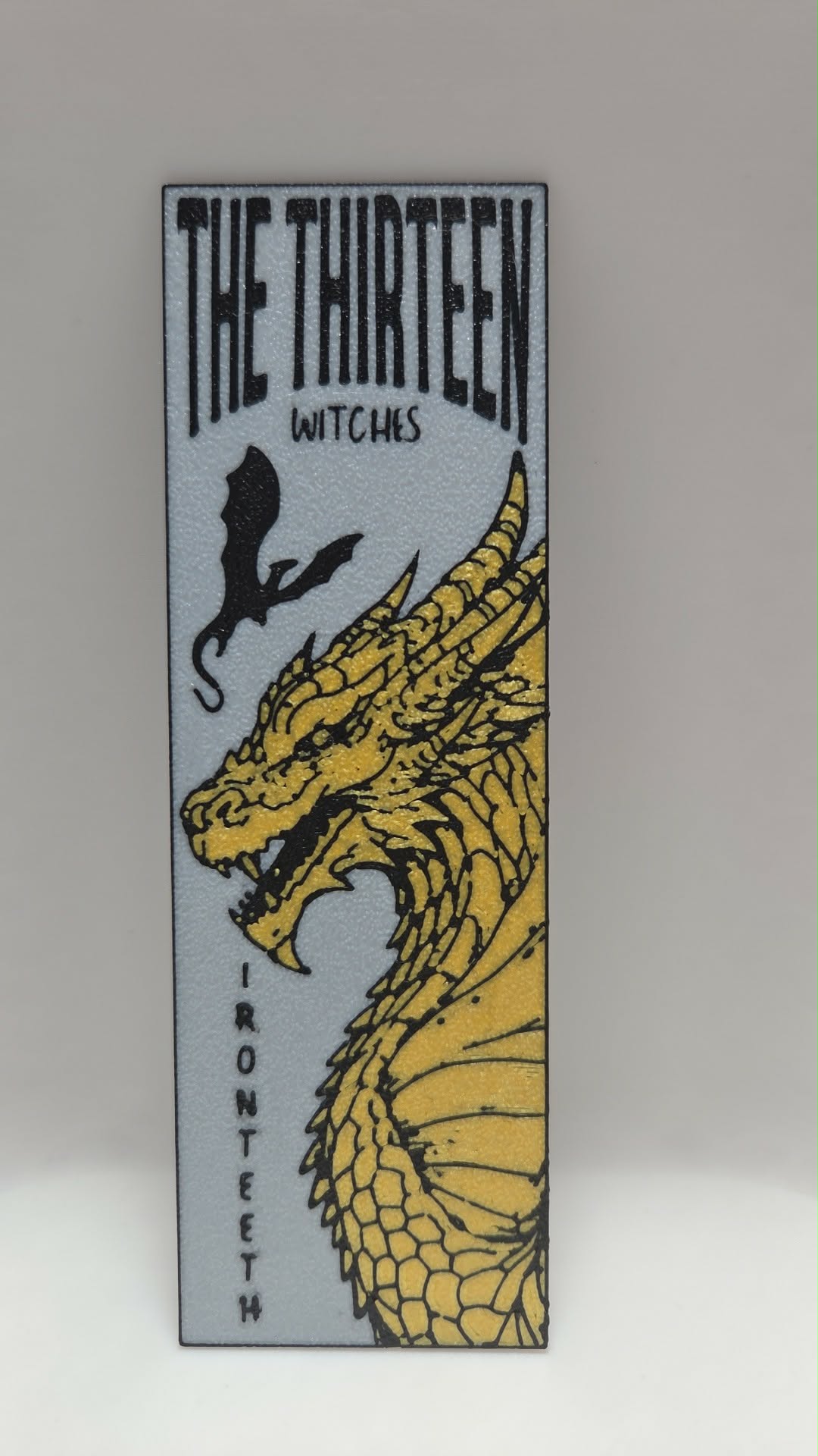 The Thirteen Inspired 3D Printed Bookmark | Fantasy Reader Gift